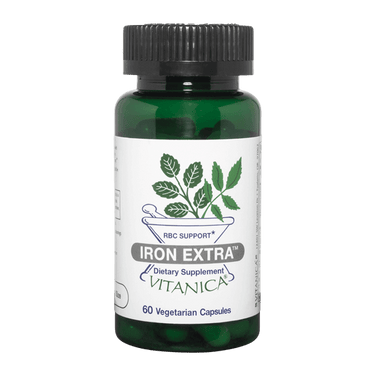 Iron Extra™ 60 Capsules Vitanica Supplement - Conners Clinic